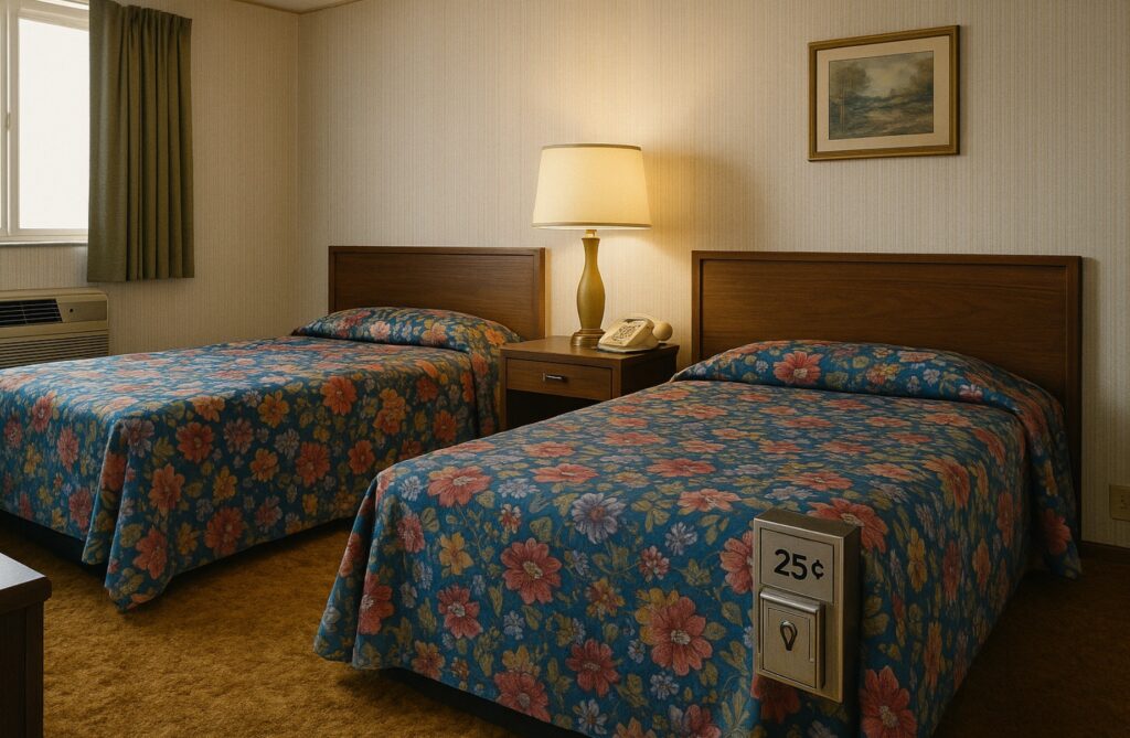 Disneyland Value Edition standard double bed room.