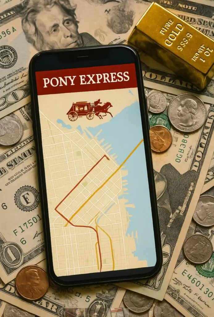 Wells Fargo's new app, Pony Express.
